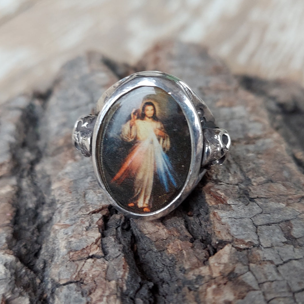 Amulet Ring-Jesus