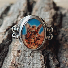 Load image into Gallery viewer, Amulet Rings -Angel Michael
