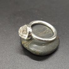 Load image into Gallery viewer, Smokey Quarts Crystal Stack Ring(7.5)
