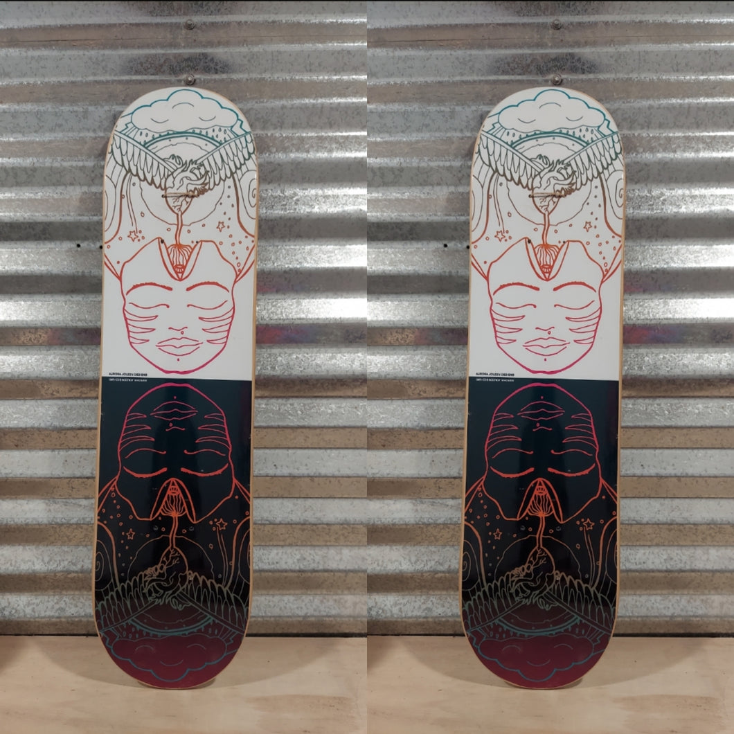Skateboard/ rise Above