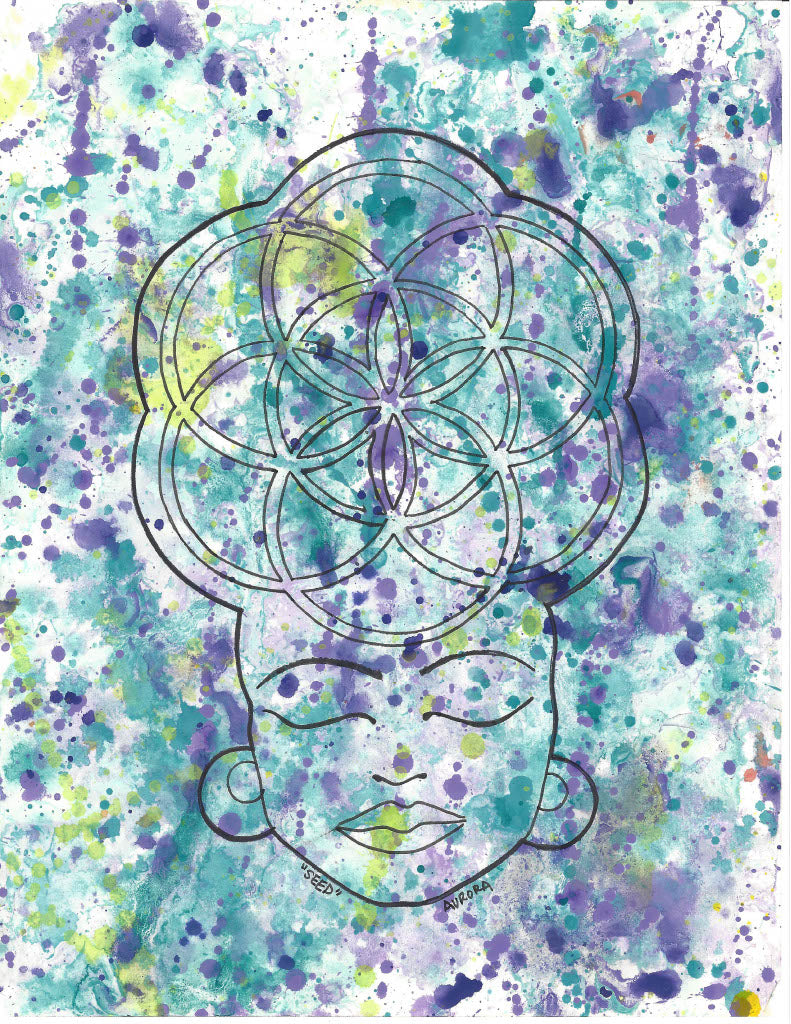 flower goddess seeds Seed/ Goddess – AuroraJoleenDesigns