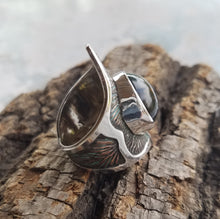 Load image into Gallery viewer, Rock Star Ring Rainbow Obsidian
