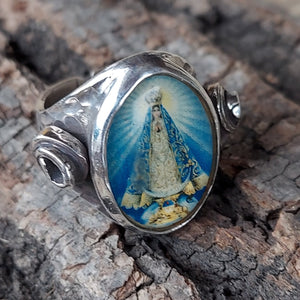 Amulet Ring-Virgen de Lujan(Our Lady of Lujan)