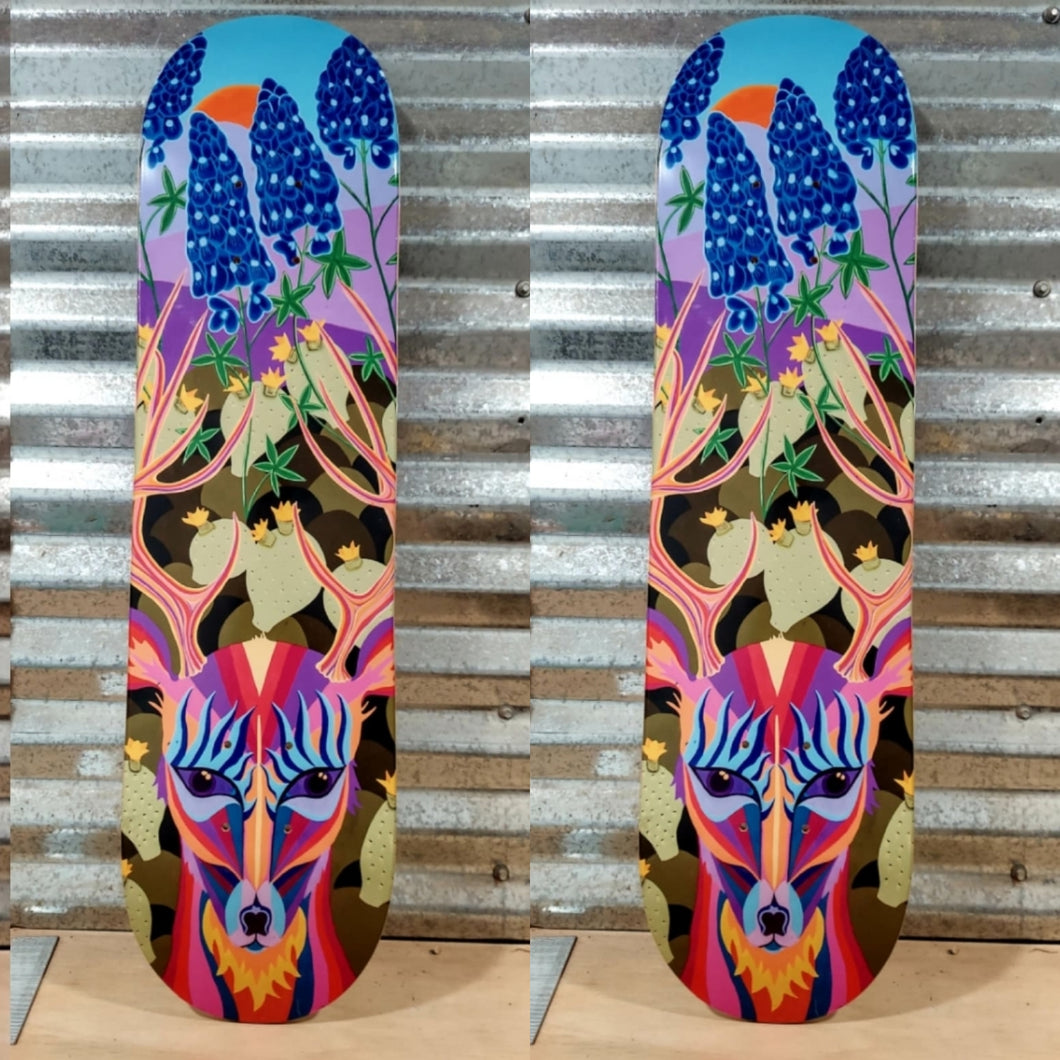 Skateboard/Deer